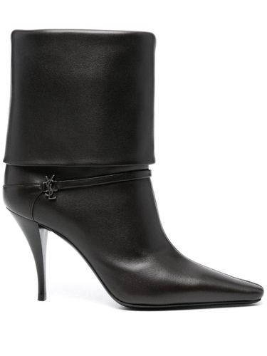 Saint Laurent Niki Leather Boots - Saint Laurent - Modalova