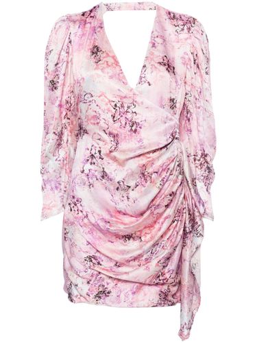 Iro Floral Print Silk Short Dress - Iro - Modalova