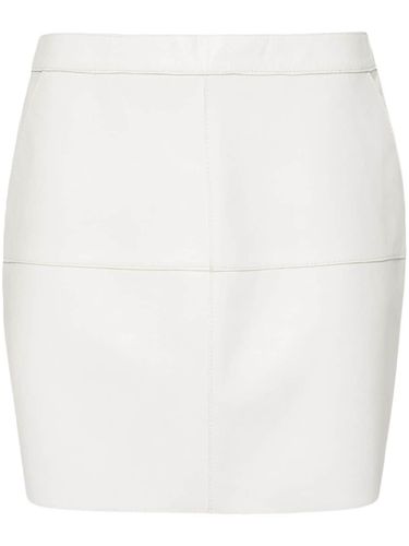 Parosh Leather Mini Skirt - Parosh - Modalova