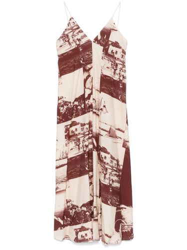 Alysi Printed Long Dress - Alysi - Modalova