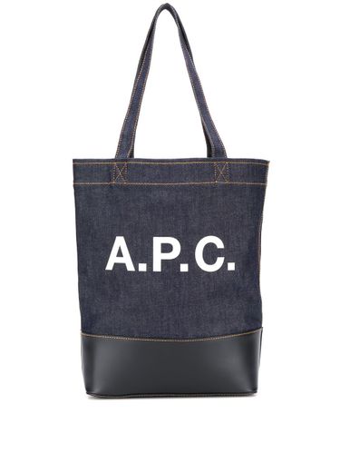 A.P.C. Axel Denim Tote Bag - A.P.C. - Modalova