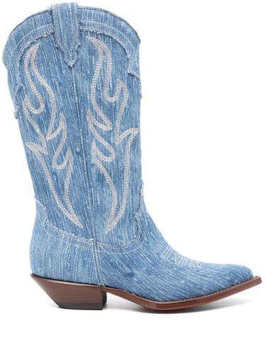 SONORA Denim Texan Boots - SONORA - Modalova
