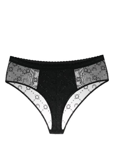 MARINE SERRE Logo Mesh Brief - MARINE SERRE - Modalova