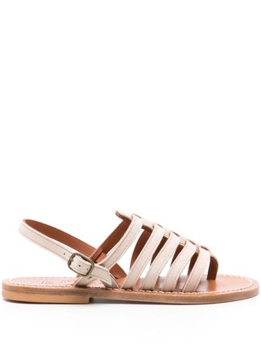 Homere Leather Flat Sandals - K.JACQUES - Modalova