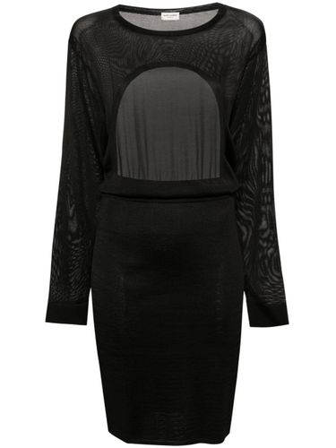 Open-Back Knitted Dress - Saint Laurent - Modalova