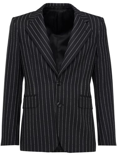 Pinstripe Single-Breasted Jacket - Alexander McQueen - Modalova