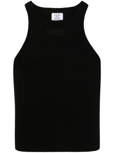 Vetements Logo Cotton Tank Top - Vetements - Modalova