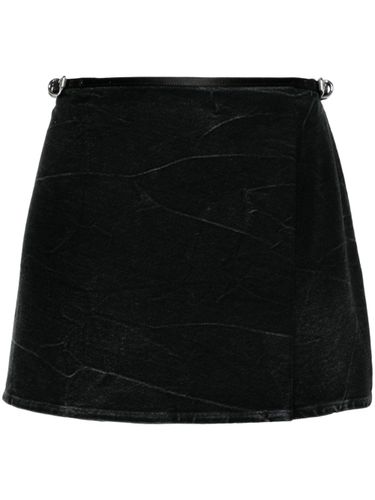 Givenchy Voyou Denim Mini Skirt - Givenchy - Modalova
