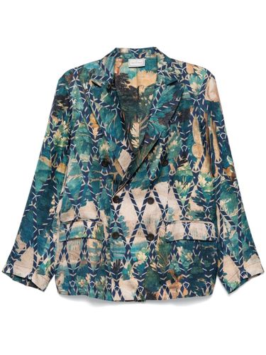 Printed Silk Jacket - Pierre Louis Mascia - Modalova