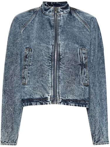 Alaïa Round Denim Jacket - Alaïa - Modalova