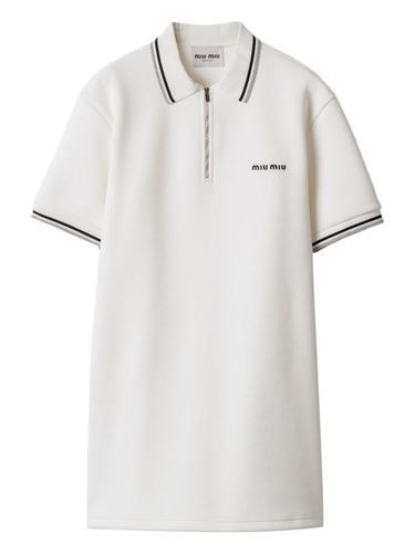 Miu Miu Cotton Short Polo Dress - Miu Miu - Modalova