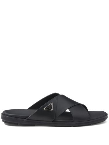 Prada Leather Sandals - Prada - Modalova