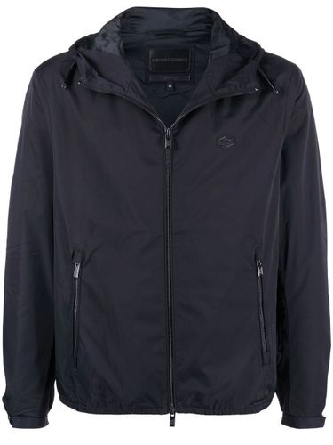 Hooded Blouson Jacket - Emporio Armani - Modalova