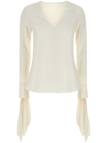 Givenchy Silk V-Necked Blouse - Givenchy - Modalova