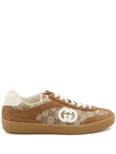 Gucci G74 Leather Sneakers - Gucci - Modalova