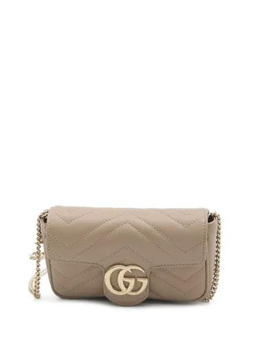 Gucci Gg Marmont Leather Mini Bag - Gucci - Modalova