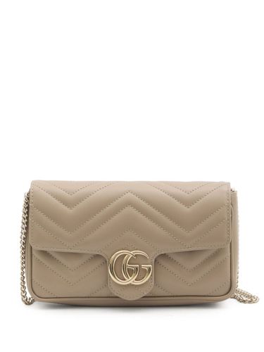 Gucci Gg Marmont Leather Mini Bag - Gucci - Modalova