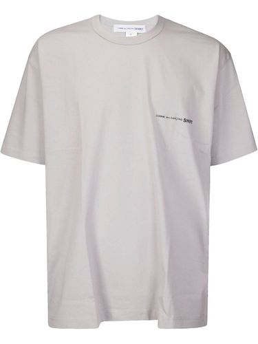 Cotton T-Shirt With Print - COMME DES GARÇONS SHIRT - Modalova
