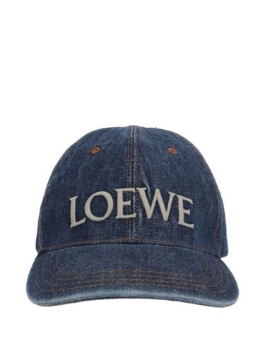 Denim Baseball Cap - LOEWE PAULA'S IBIZA - Modalova