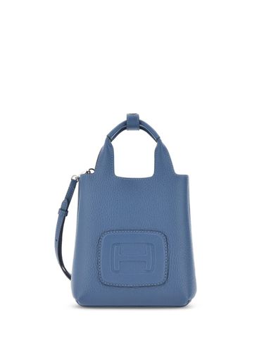Hogan H-Bag Mini Leather Tote Bag - Hogan - Modalova