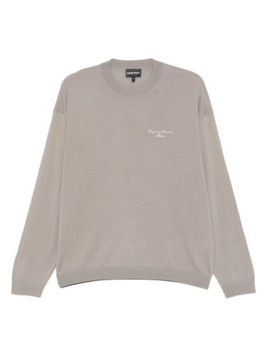 Emporio Armani Wool Blend Sweater - Emporio Armani - Modalova