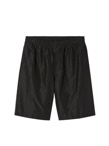Gg Faille Cotton-Silk Bermuda Shorts - Gucci - Modalova