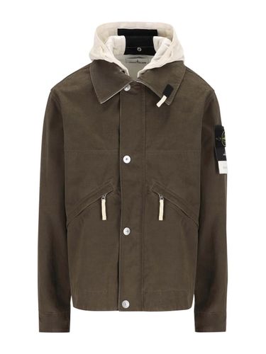 Stone Island Jacket With Logo - Stone Island - Modalova