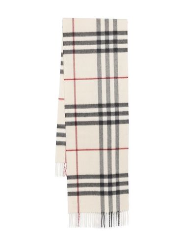 Burberry Giant Check Cashmere Scarf - Burberry - Modalova