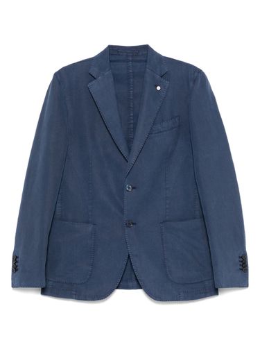 Single Breasted Blazer - Luigi Bianchi - Modalova