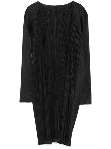 Pleated Midi Cardigan - PLEATS PLEASE ISSEY MIYAKE - Modalova