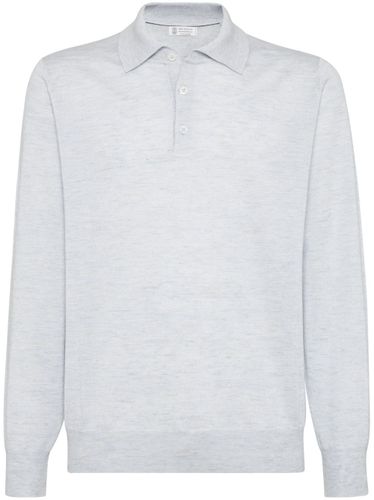 Cashmere And Silk Knitted Polo - Brunello Cucinelli - Modalova
