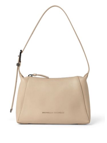 Bc Duo Leather Shoulder Bag - Brunello Cucinelli - Modalova