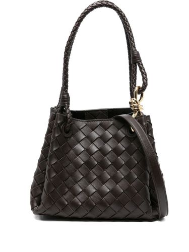 Parachute Small Leather Handbag - Bottega Veneta - Modalova