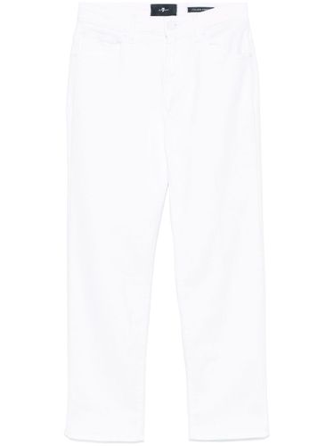 Calie Straighnt Cropped Jeans - 7 FOR ALL MANKIND - Modalova
