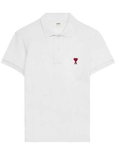 Ami De Coeur Cotton Polo Shirt - Ami Paris - Modalova