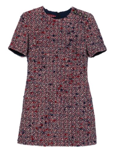 Gucci Bouclé Wool Short Dress - Gucci - Modalova