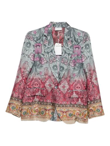 Silk Single-Breasted Jacket - Pierre Louis Mascia - Modalova