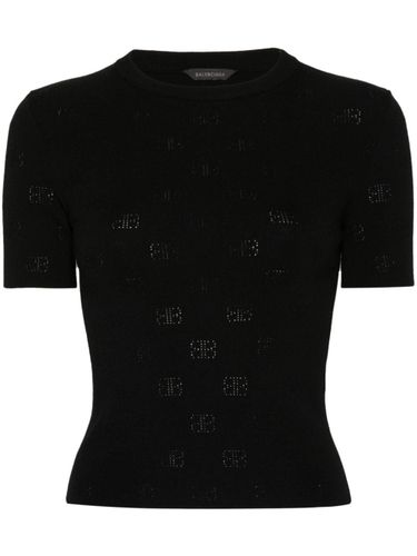 Balenciaga Open-Knit Wool Top - Balenciaga - Modalova