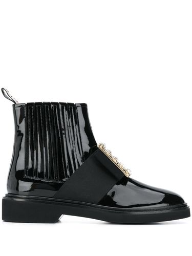 Viv Rangers Patent Leather Boots - Roger Vivier - Modalova