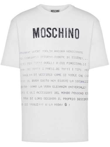 Moschino Printed T-Shirt - Moschino - Modalova