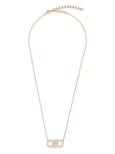 Ferragamo 2 Ganci Crystal Necklace - Ferragamo - Modalova