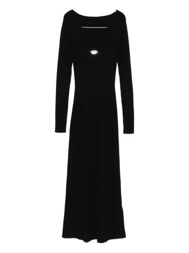 Diesel Wool Cut-Out Long Dress - Diesel - Modalova
