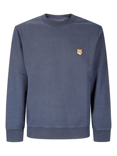 Fox Head Cotton Sweatshirt - MAISON KITSUNE' - Modalova
