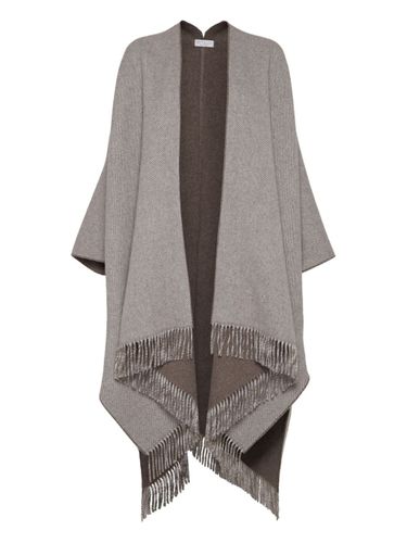 Brunello Cucinelli Wool Poncho - Brunello Cucinelli - Modalova