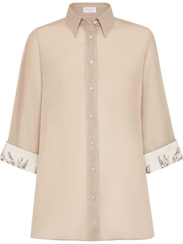 Brunello Cucinelli Cotton Shirt - Brunello Cucinelli - Modalova