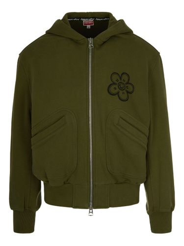 KENZO FUTURA Logo Zipped Hoodie - KENZO FUTURA - Modalova