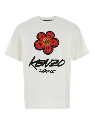 KENZO FUTURA Logo Cotton T-Shirt - KENZO FUTURA - Modalova
