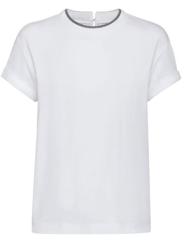Brunello Cucinelli Cotton T-Shirt - Brunello Cucinelli - Modalova