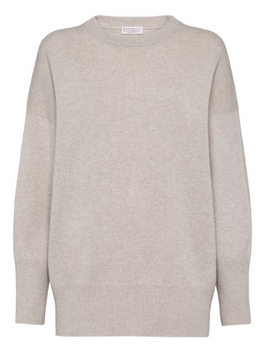 Cashmere Crewneck Sweater - Brunello Cucinelli - Modalova