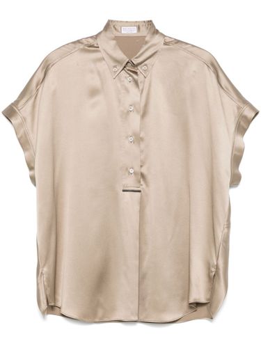 Brunello Cucinelli Silk Shirt - Brunello Cucinelli - Modalova